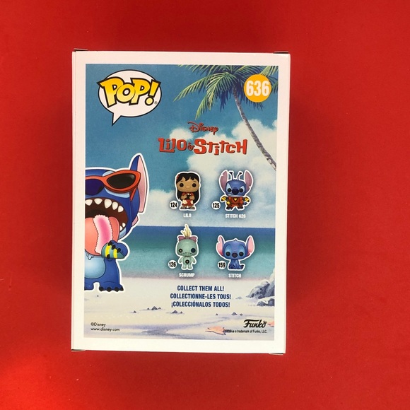 Funko Pop Summer Stitch Disney Lilo and Stitch 636 - Picture 3 of 6